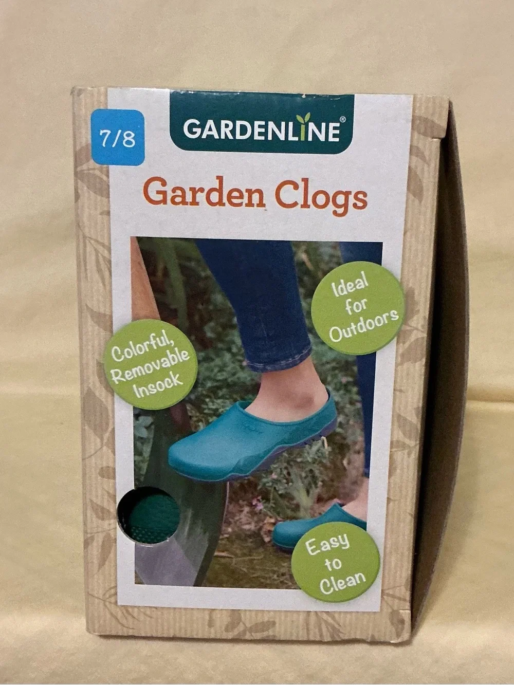 Women's Teal Garden Clogs